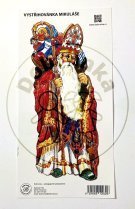 Mikuláš - vystřihovánka