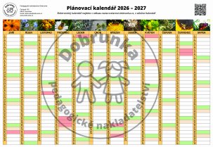 Plánovací (organizační) kalendář 2026/27